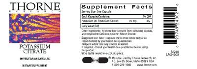 Potassium Citrate