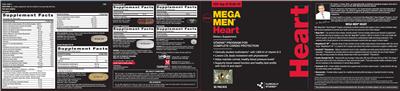 Photo of the GNC Mega Men Coenzyme Q-10 label