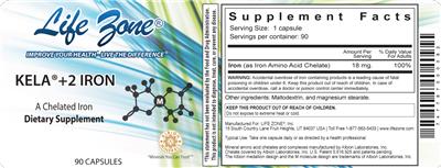 Photo of the Life Zone KELA +2 Iron label