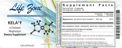 Photo of the Life Zone KELA F label