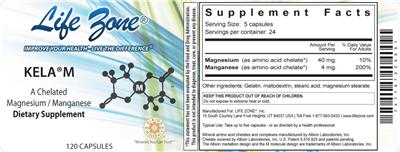 Photo of the Life Zone KELA M label