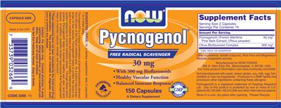 Pycnogenol 30 mg