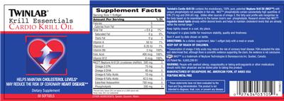 Krill Essentials Cardio Krill Oil