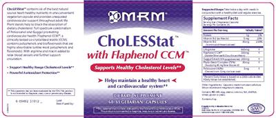 Photo of the MRM ChoLESStat With Flaphenol CCM label