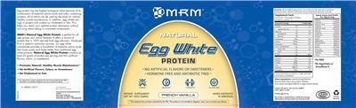 Egg White Protein French Vanilla