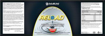 Photo of the MRM Reload Watermelon label