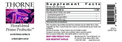 FloraMend Prime Probiotic