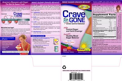 Crave Be Gone Natural Tangerine Splash Flavor