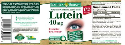 Lutein 40 mg