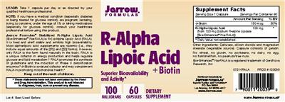 R-Alpha Lipoic Acid 100 mg