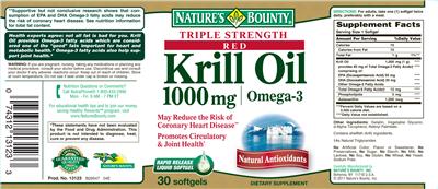 Triple Strength Red Krill Oil 1000 mg