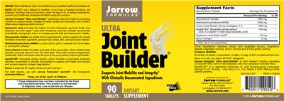 Photo of the Jarrow Formulas Ultra Joint Builder label