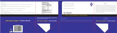 Photo of the Strip NC 7 Day Cleansing Program label
