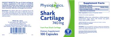 Shark Cartilage 740 mg