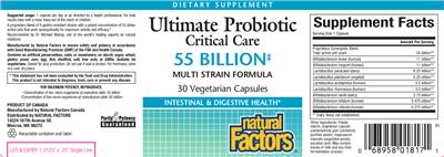 Ultimate Probiotic Critical Care