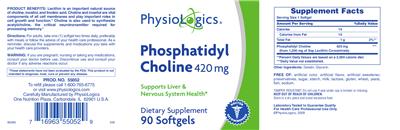 Phosphatidyl Choline 420 mg