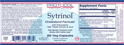 Sytrinol Cholesterol Formula
