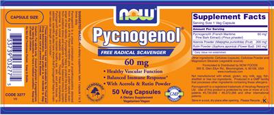 Pycnogenol 60 mg