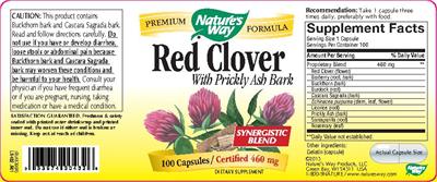 Red Clover With Prickly Ash Bark