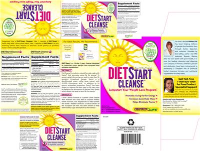 Photo of the Renew Life DietStart Cleanse 2 Colon Cleanse label
