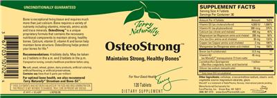 Product label for OsteoStrong