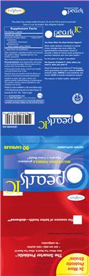 Photo of the Enzymatic Therapy Pearls IC label
