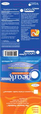 Photo of the Enzymatic Therapy Pearls Immune label