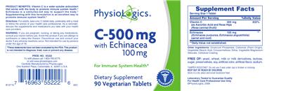 C-500 mg with Echinacea 100 mg