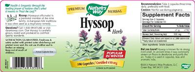 Hyssop Herb