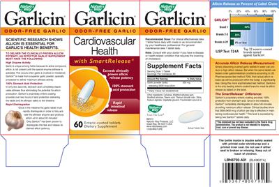 Photo of the Nature's Way Garlicin label