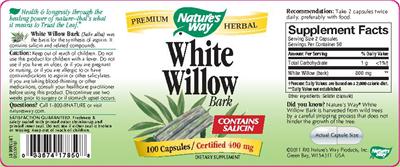 White Willow Bark