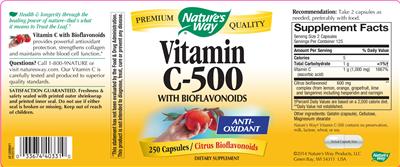 Vitamin C-500 With Bioflavonoids
