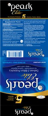 Photo of the Enzymatic Therapy Pearls Elite label