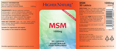 MSM 1000 mg