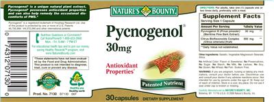 Pycnogenol 30 mg