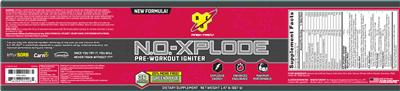 Photo of the BSN N.O.-Xplode Green Apple label
