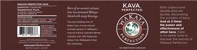 Photo of the Wakaya Perfection Kava label