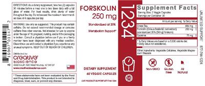 Forskolin 250 mg