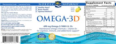 Omega-3D Lemon