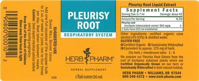 Pleurisy Root