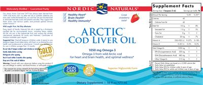 Arctic Cod Live Oil Strawberry