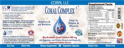 Photo of the Coral Coral Complex 3 label