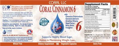 Photo of the Coral Coral Cinnamon 6 label