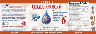 Photo of the Coral Coral Cinnamon 6 label
