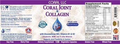Photo of the Coral Coral Joint & Collagen label