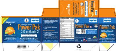 Photo of the Trace Minerals Research Power Pak Orange Blast label