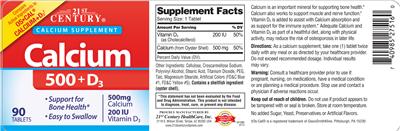 Calcium 500 + D3
