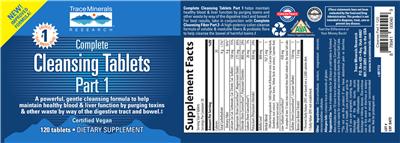 Complete Cleansing Tablets Part 1