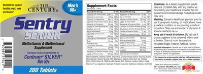 Sentry Senior Mens 50+