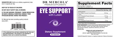 Eye Support With Lutein